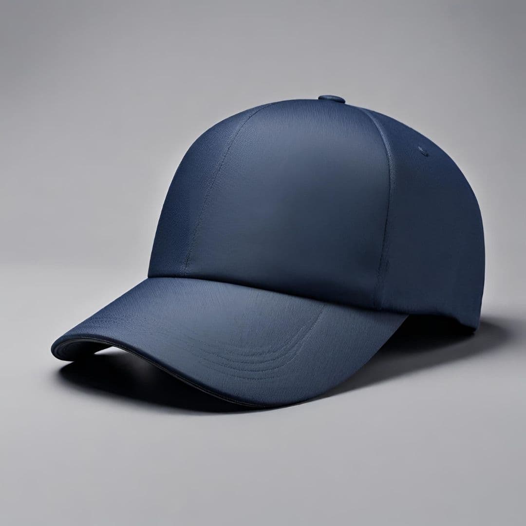 Classic Navy Blue Baseball Cap - Image 1