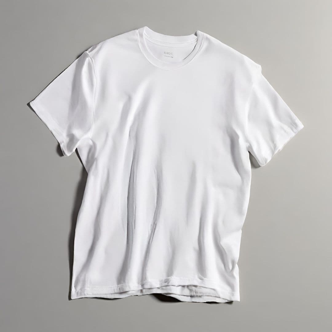 Classic White Tee - Timeless Style and Comfort - Image 1